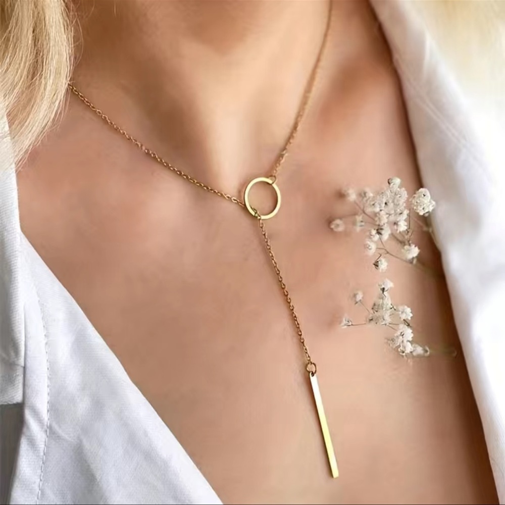 Gold 14k plated Minimalistic Chain Necklace